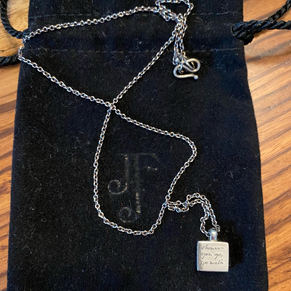 Jeanine Payer Necklace Sterling Silver.